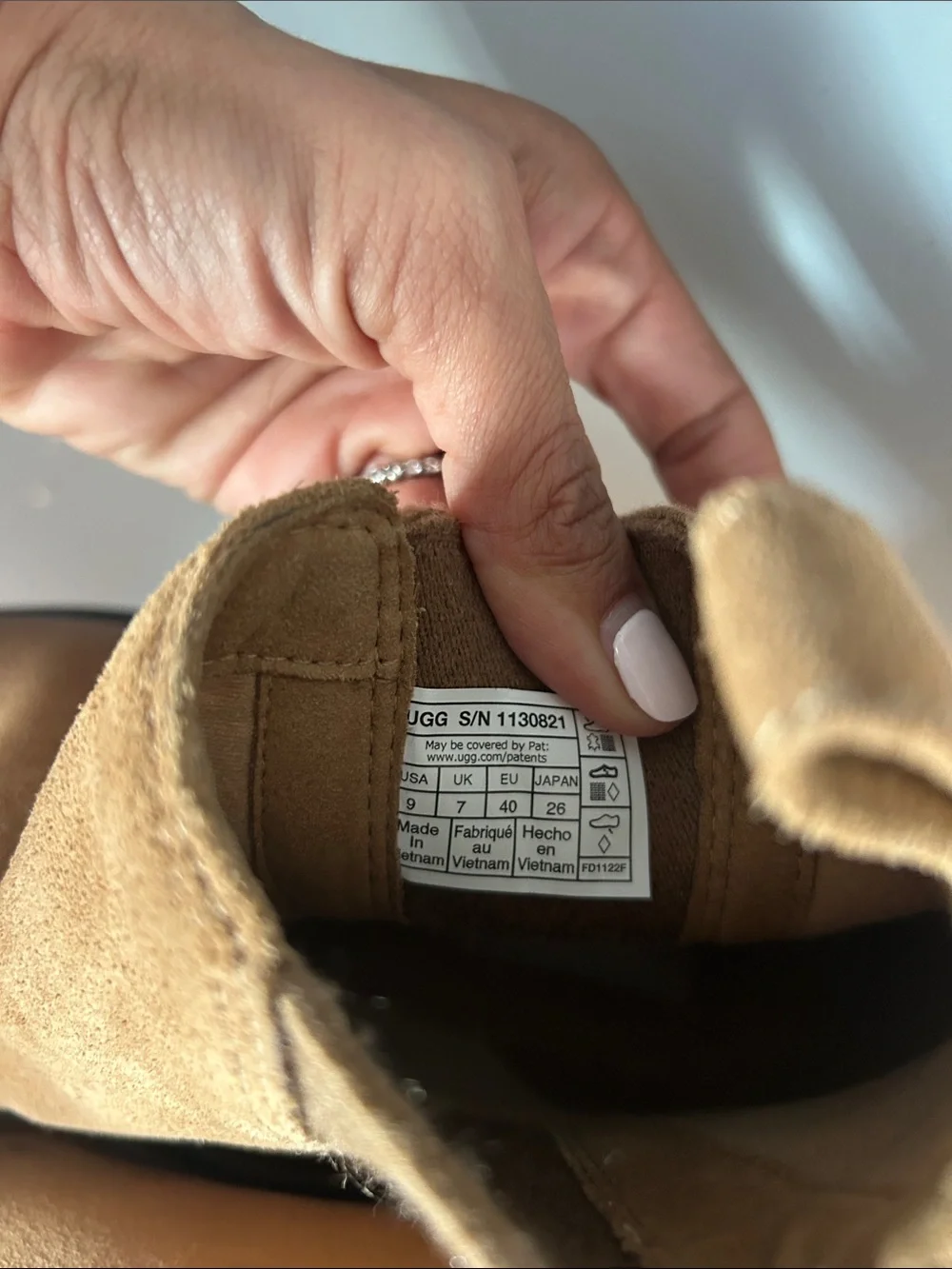 UGG stylish tan